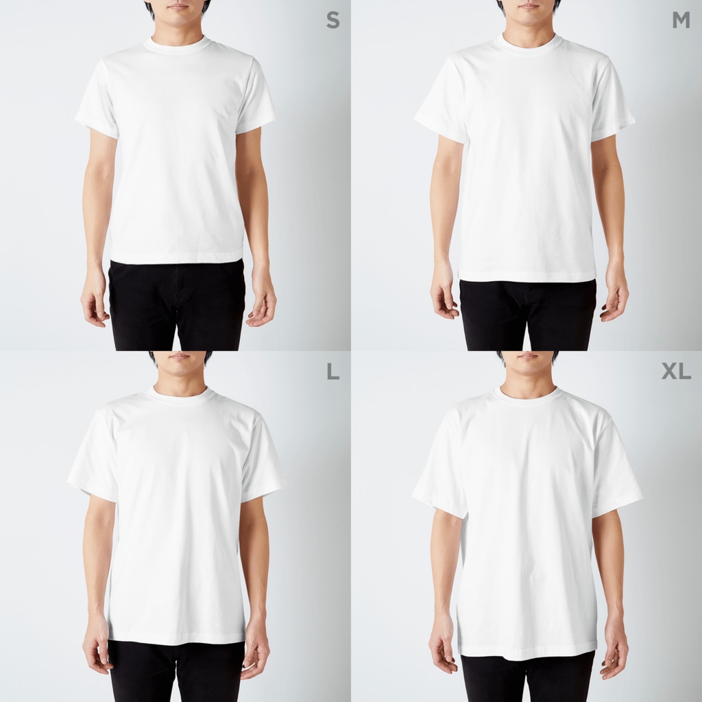 エデュサポの追いつかない旅人算はない Regular Fit T-Shirt :model wear (male)