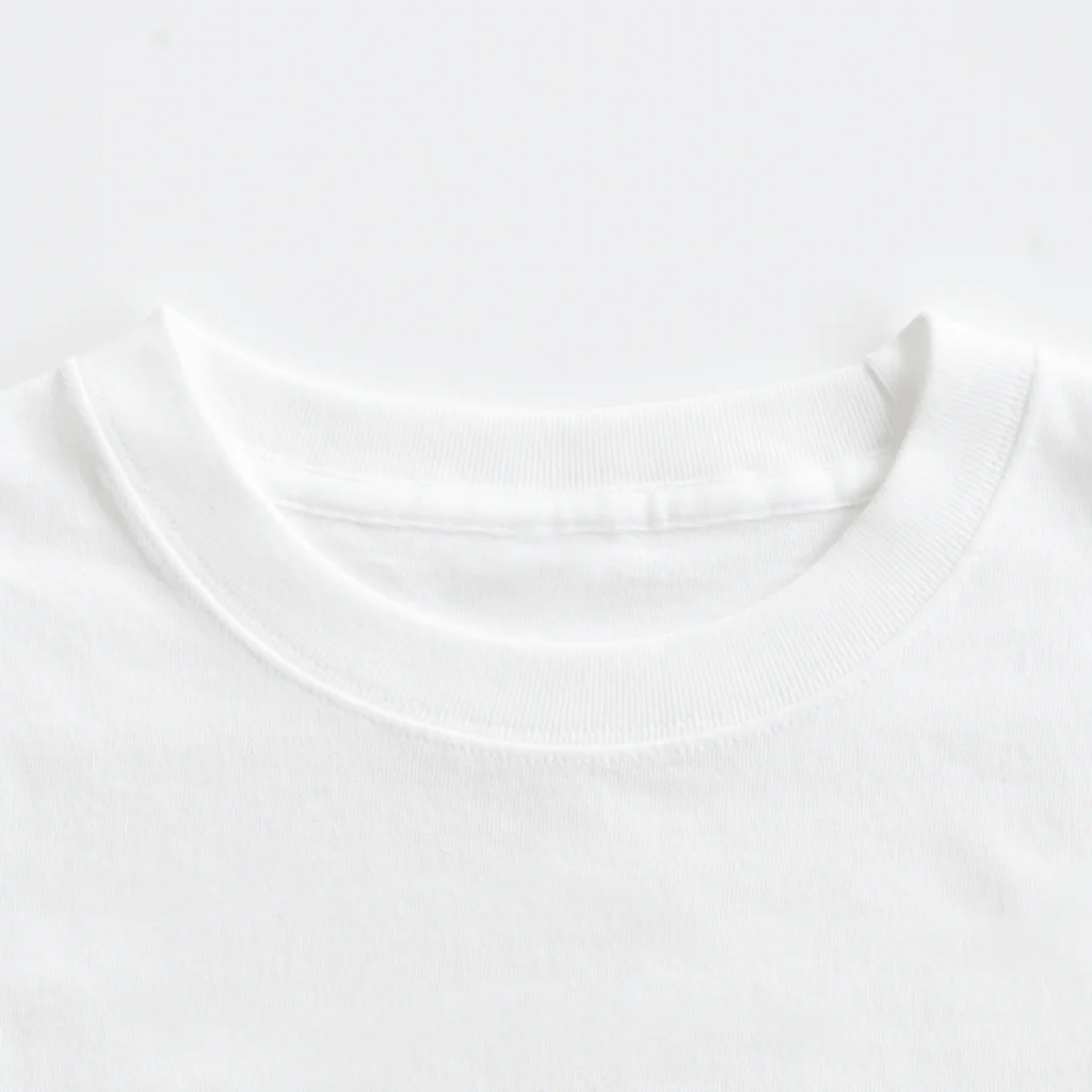 tree treeのhappy BD cake -WH- Regular Fit T-Shirt :durable collar