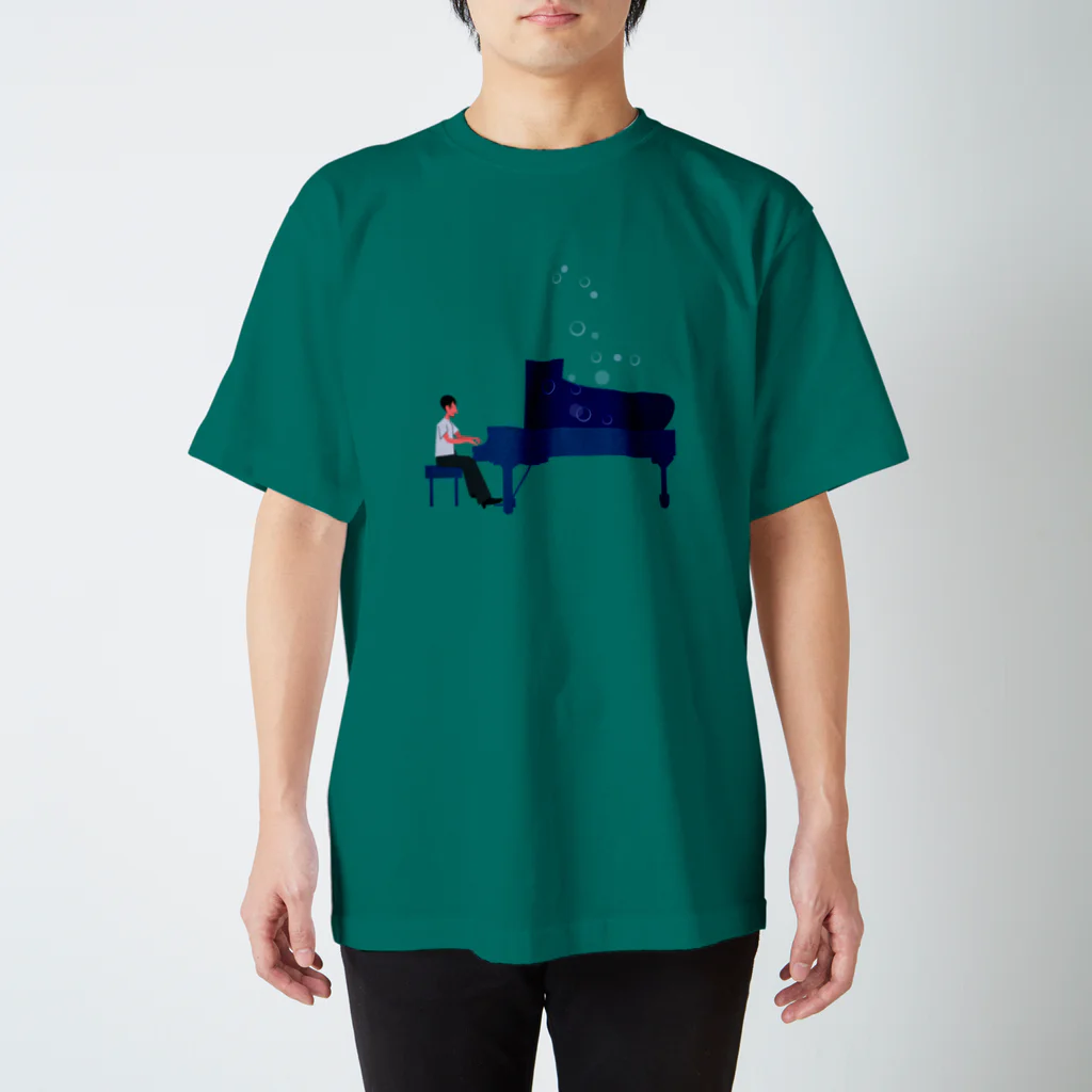 ツルマルデザインのmusician george-san スタンダードTシャツ