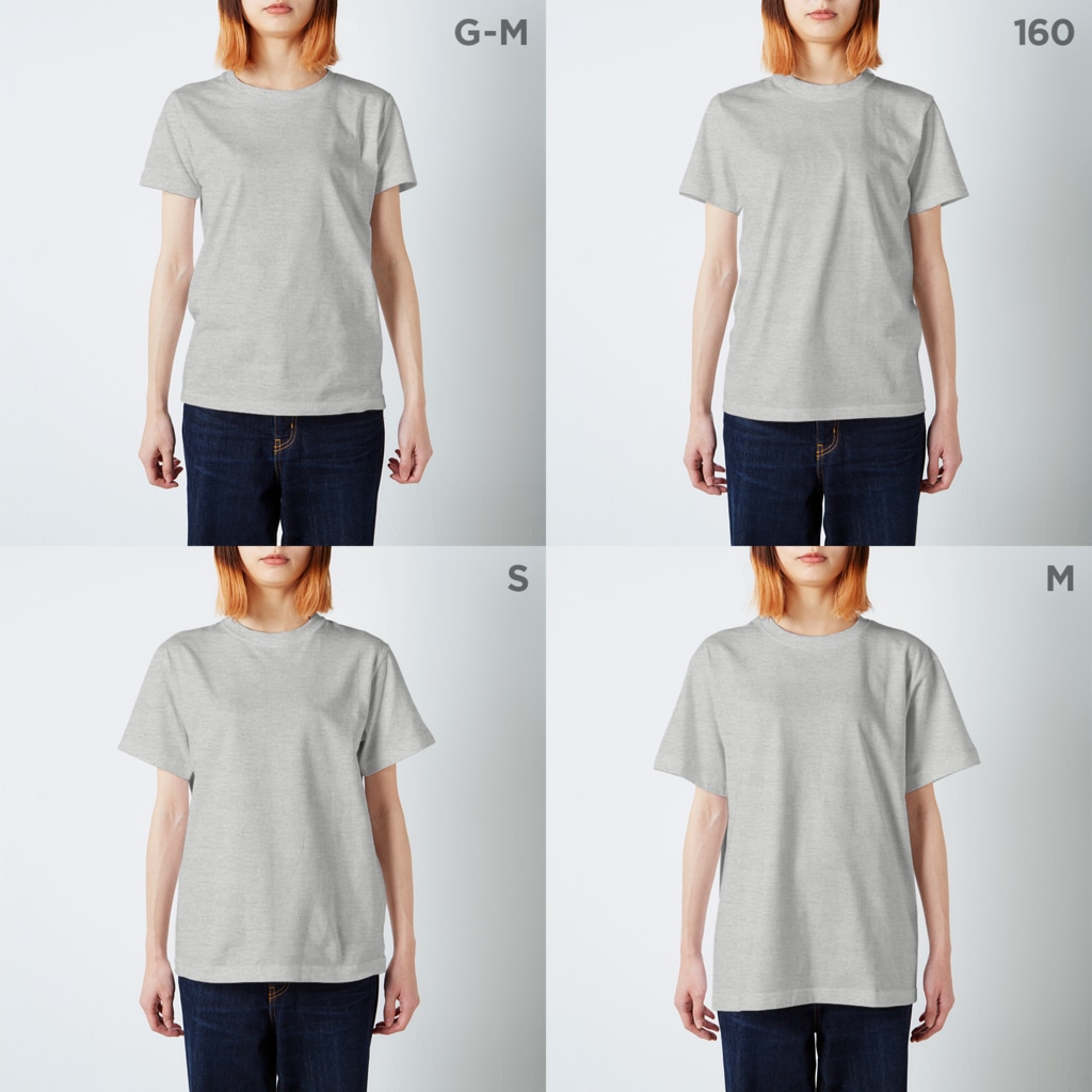 八千ハチオのスモーキン嬢Ⅰ Regular Fit T-Shirt :model wear (woman)