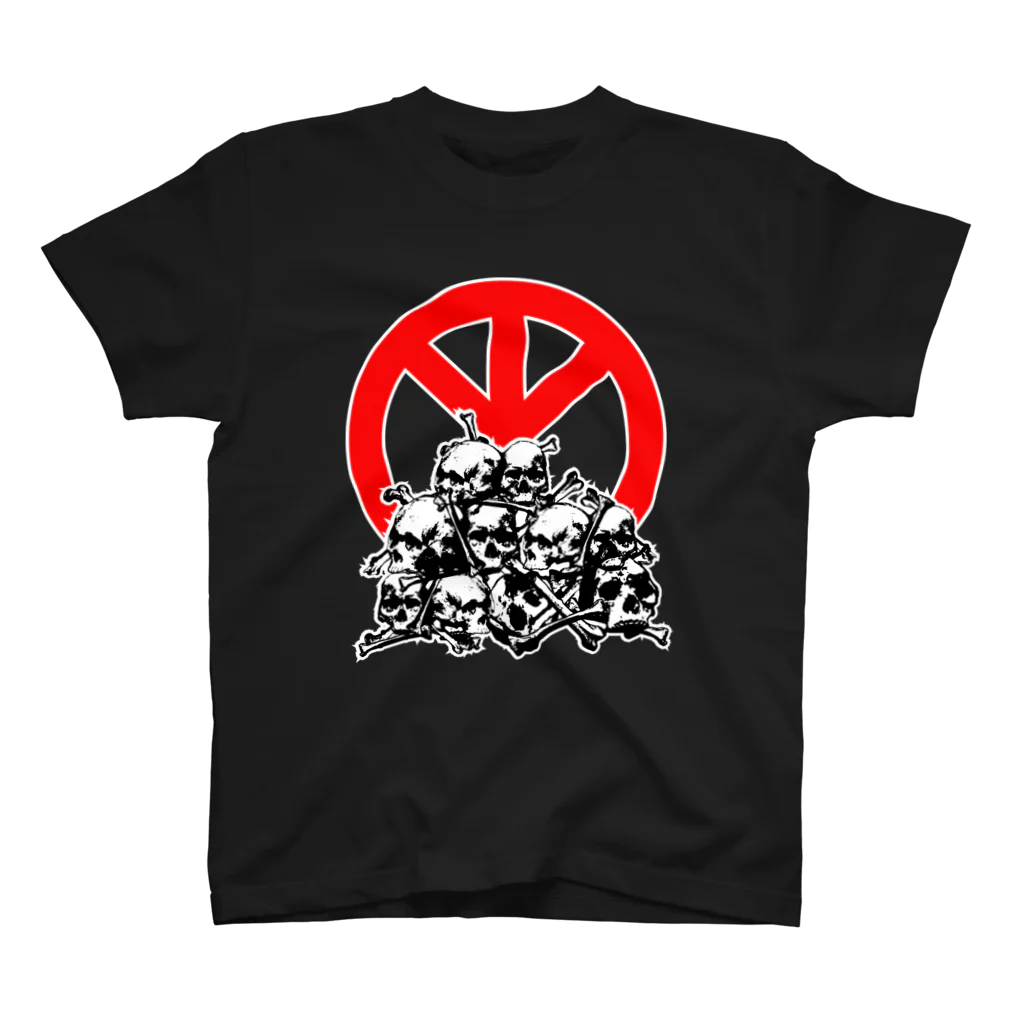 MOTIONのLOVE PEACE T(黒等用) スタンダードTシャツ