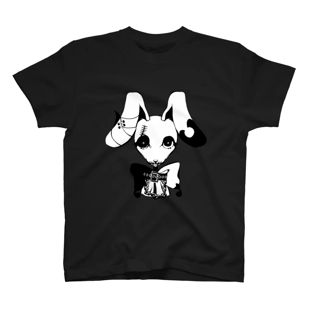 unoのゴスパンうさちゃん スタンダードTシャツ