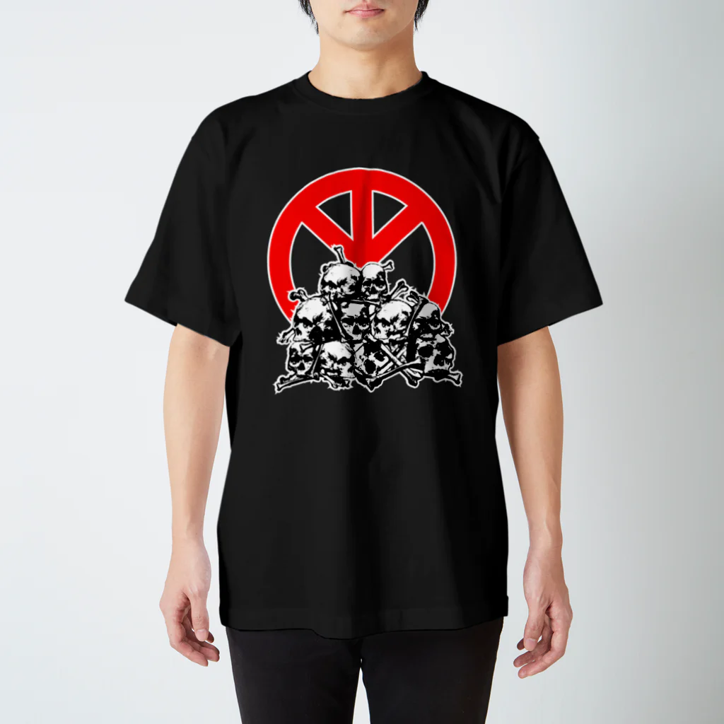 MOTIONのLOVE PEACE T(黒等用) スタンダードTシャツ