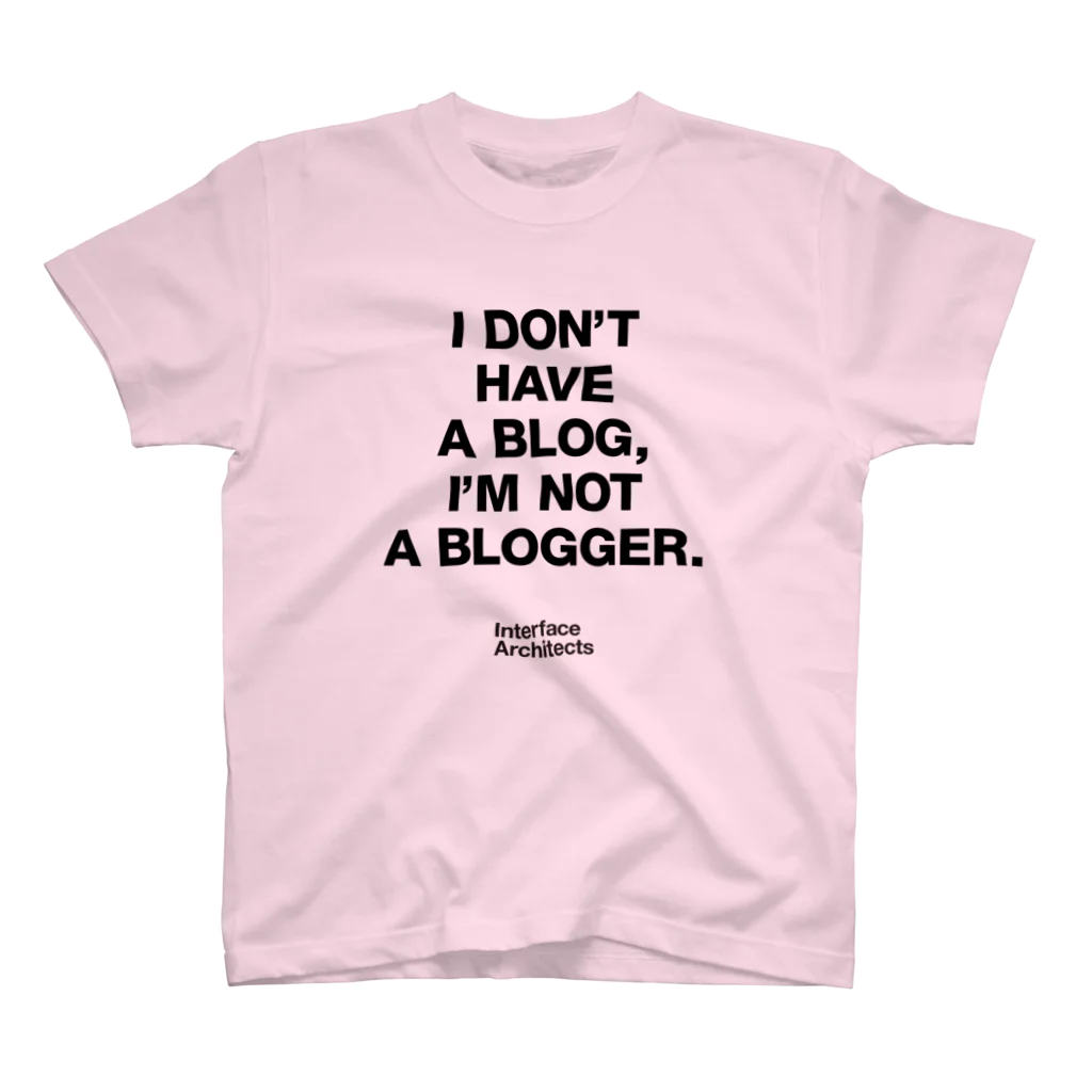 TATEYAMAのI'm not Blogger Regular Fit T-Shirt