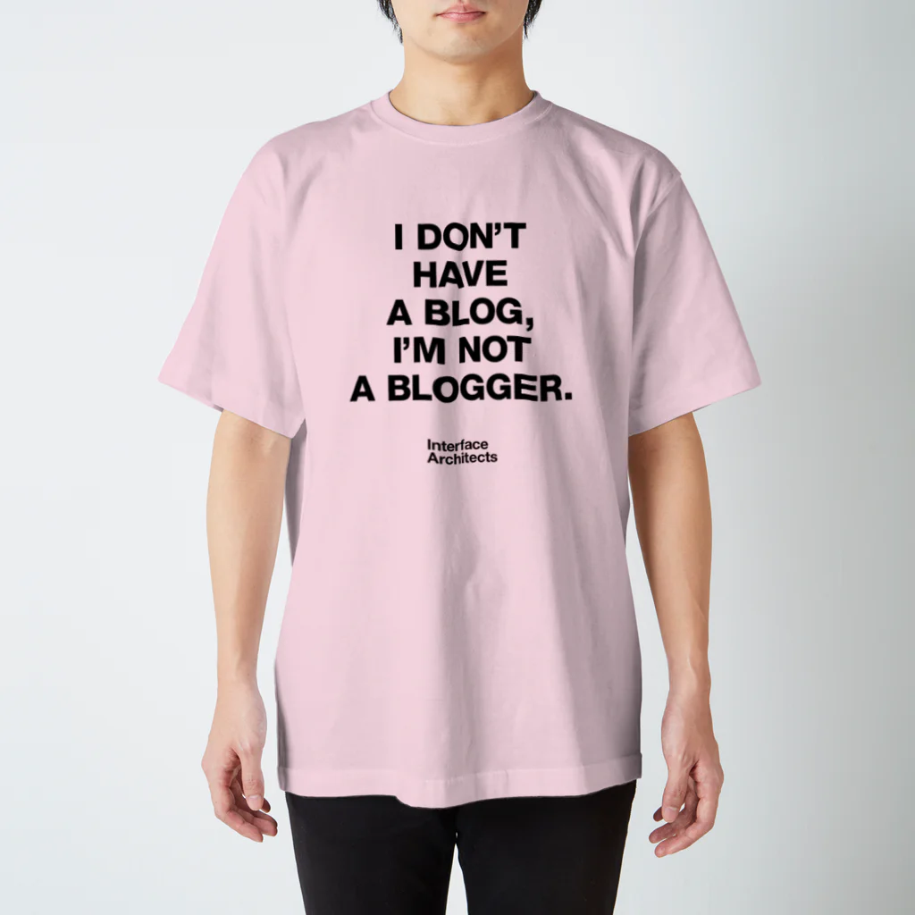 TATEYAMAのI'm not Blogger Regular Fit T-Shirt