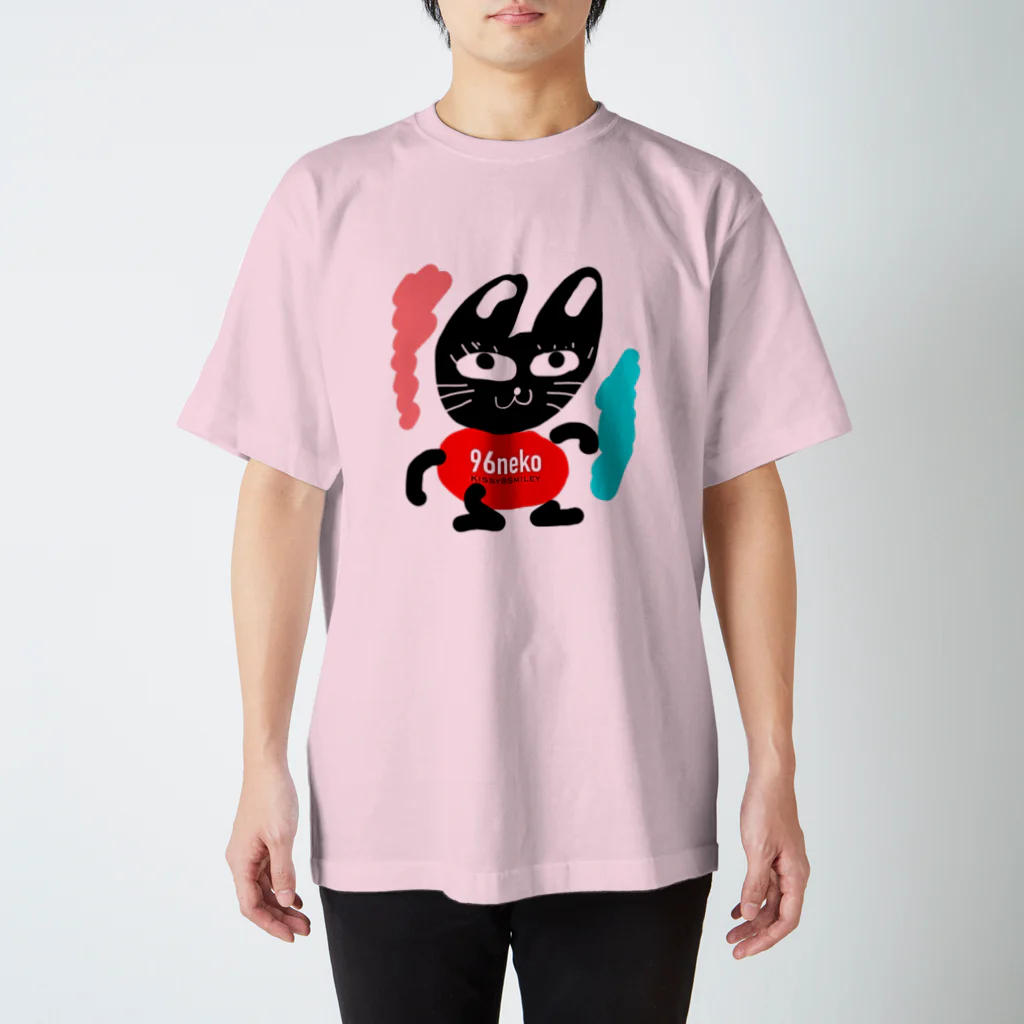Kissy SmileyのKissy@Smiley/96neko Regular Fit T-Shirt