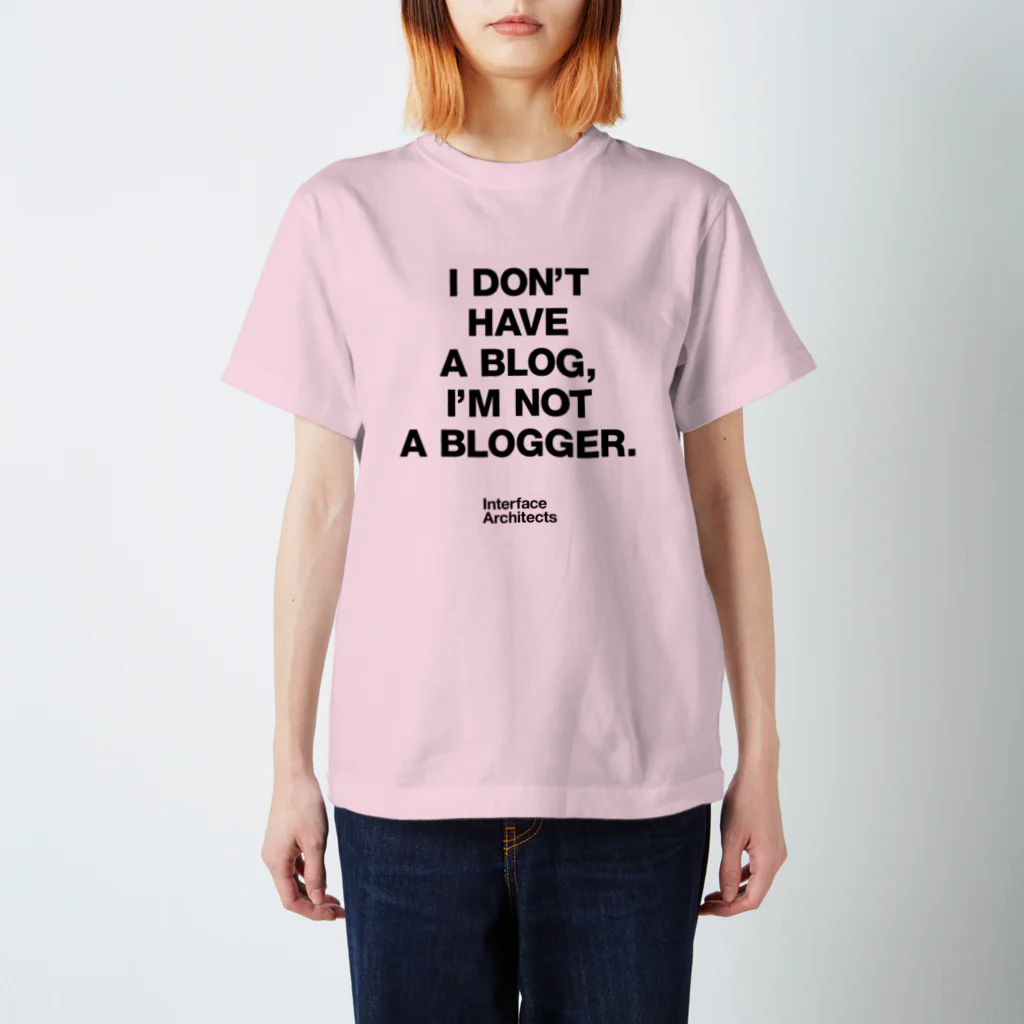 TATEYAMAのI'm not Blogger Regular Fit T-Shirt
