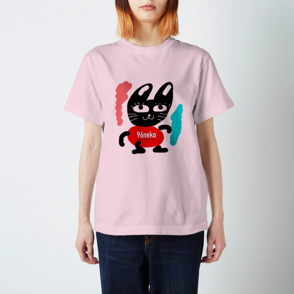 Kissy SmileyのKissy@Smiley/96neko Regular Fit T-Shirt