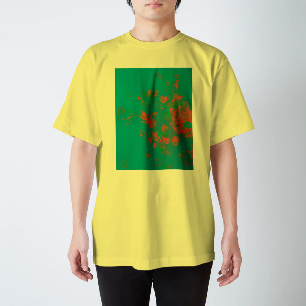 ouchi-coffee-laymeの小ねぎシリーズ Regular Fit T-Shirt