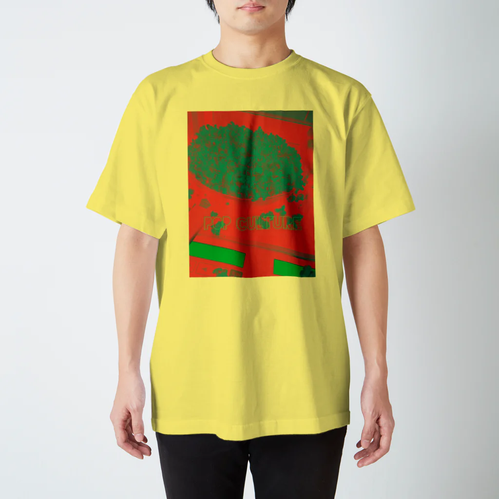 ouchi-coffee-laymeのPop cultureシリーズ Regular Fit T-Shirt