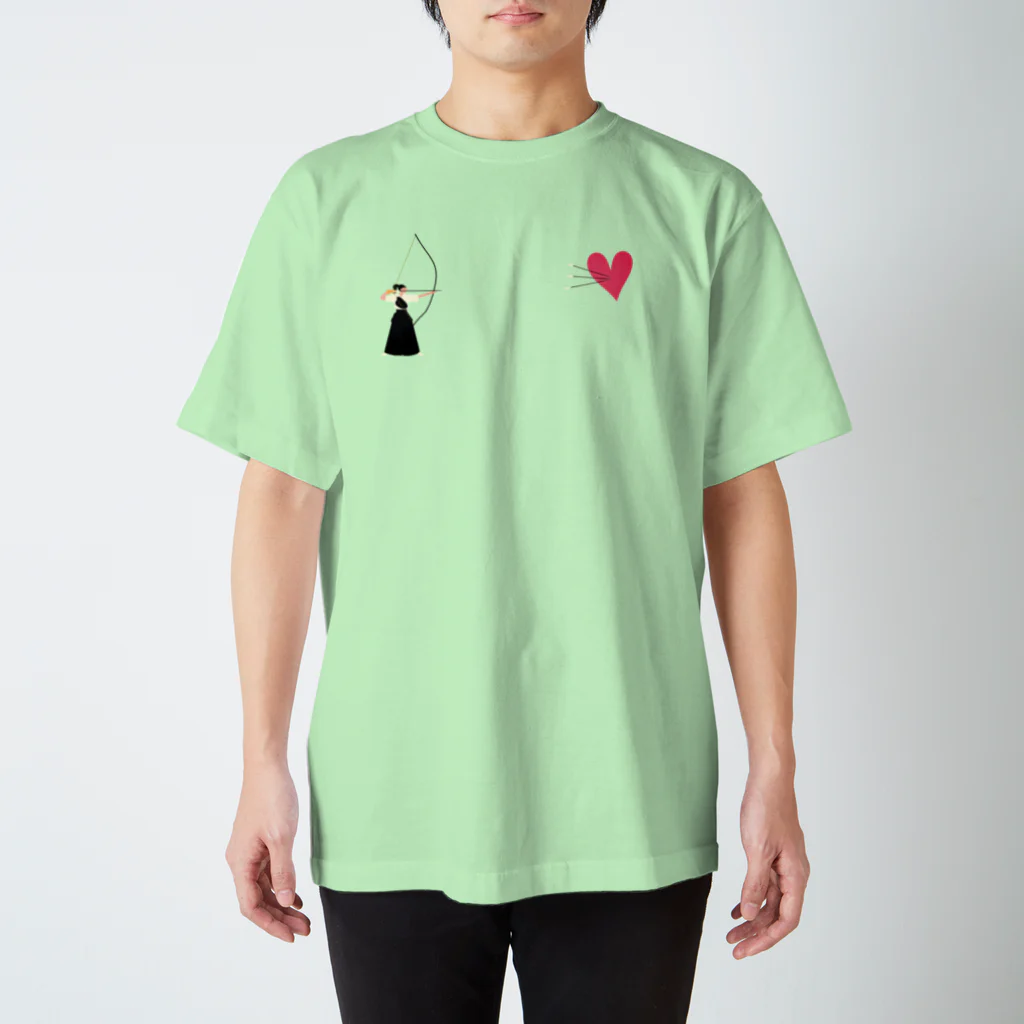 ツルマルデザインの弓道 スタンダードTシャツ