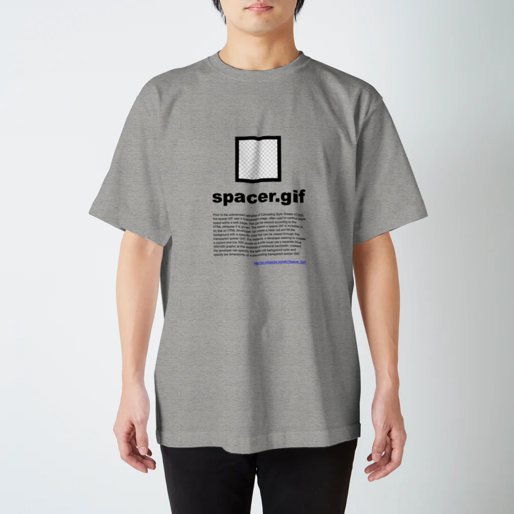 kengochiのspacer.gif Regular Fit T-Shirt