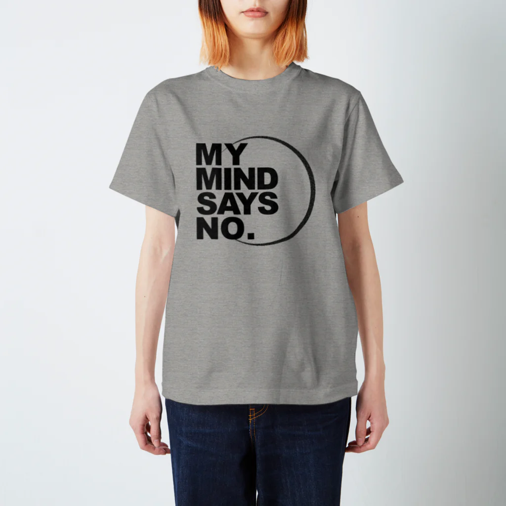 COTANのMY MIND SAYS NO. スタンダードTシャツ