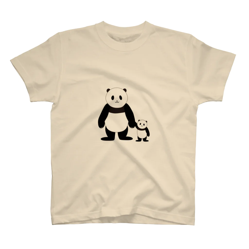 CANのpanda スタンダードTシャツ