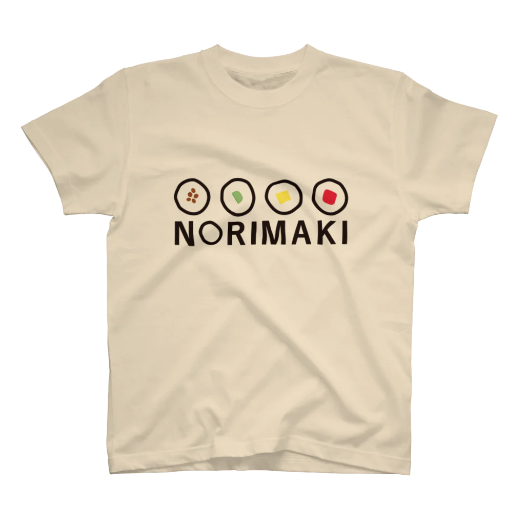 納豆巻のNORIMAKI スタンダードTシャツ