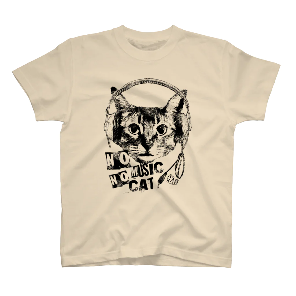 NobigaoのNobigao Music Cat Regular Fit T-Shirt