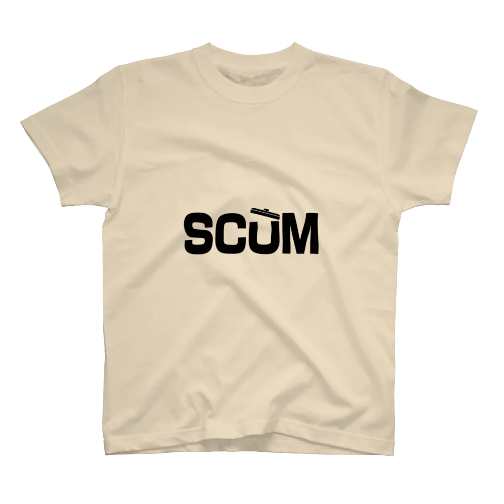247DESIGNのSCUM＝人間のクズ スタンダードTシャツ
