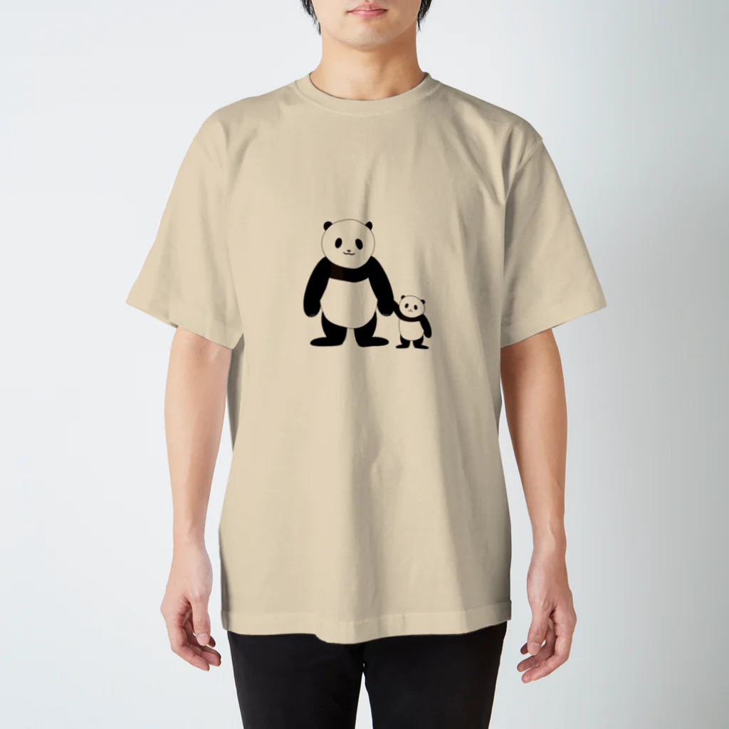 CANのpanda スタンダードTシャツ