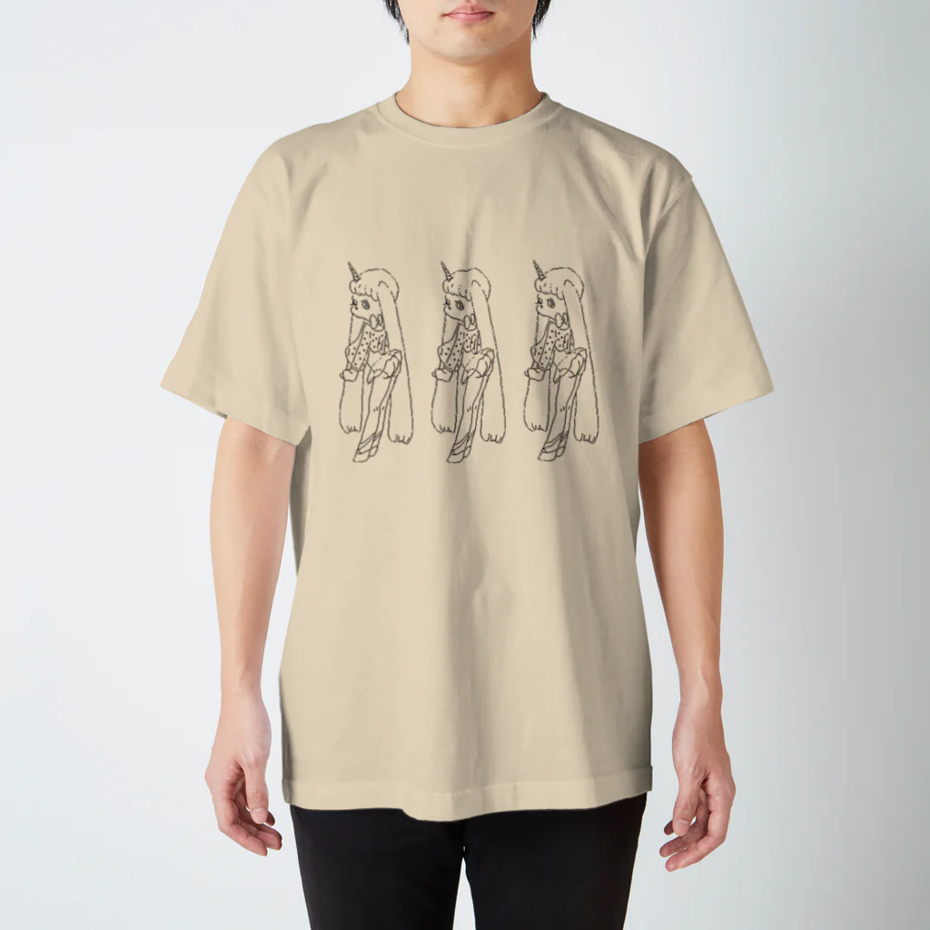 moqのゆにちゃんと スタンダードTシャツ