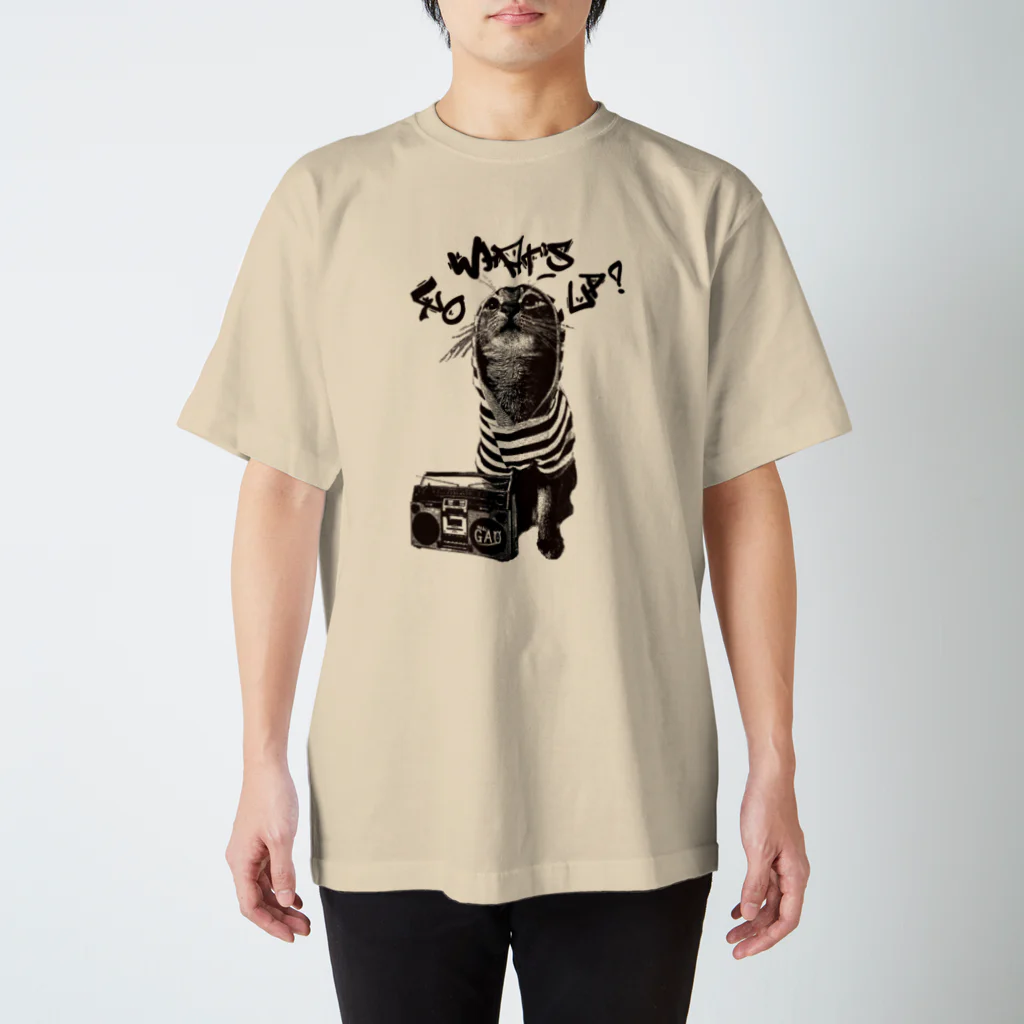 NobigaoのNobigao ヒップホップキャット スタンダードTシャツ