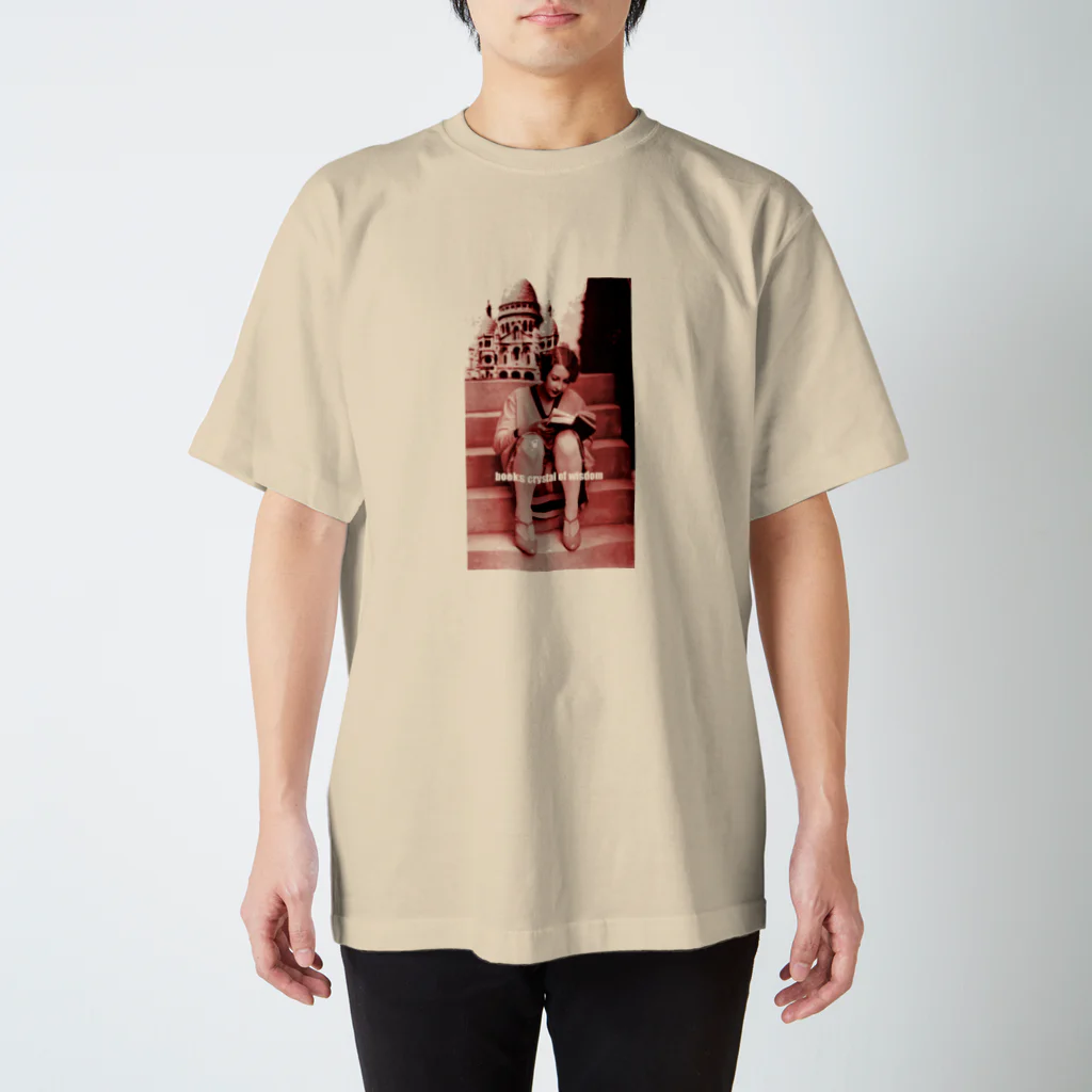 その物語を忘れない。のbooks crystal of wisdom スタンダードTシャツ