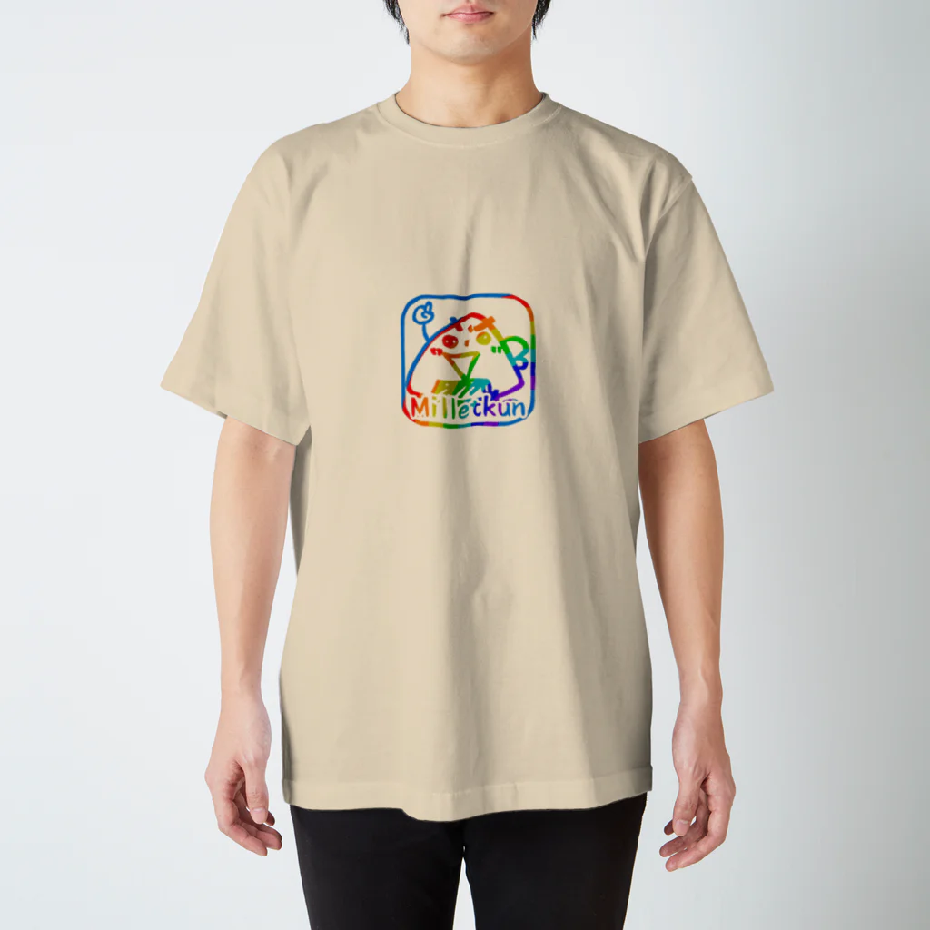 おにぎり屋みれっとのＮＥＷ Milletkun Regular Fit T-Shirt