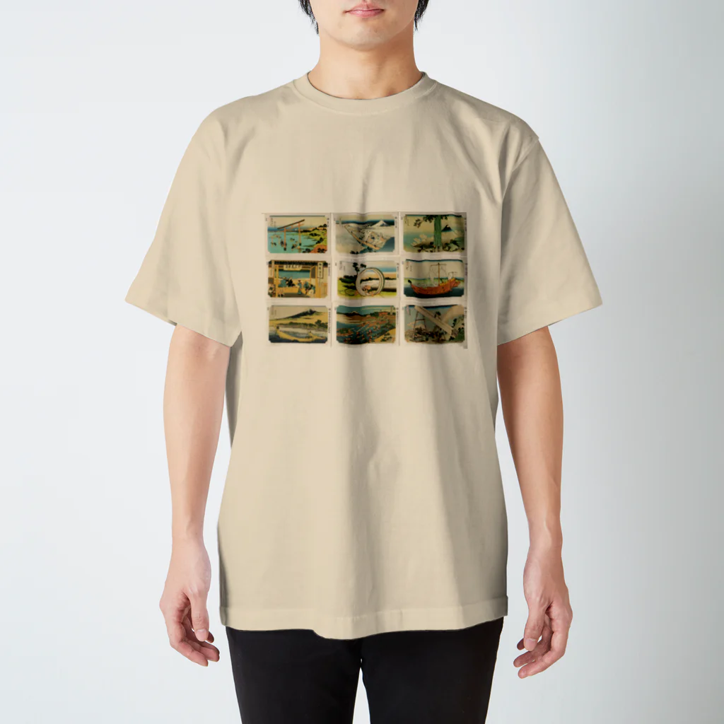 安永峰夫の北斎-2 Regular Fit T-Shirt