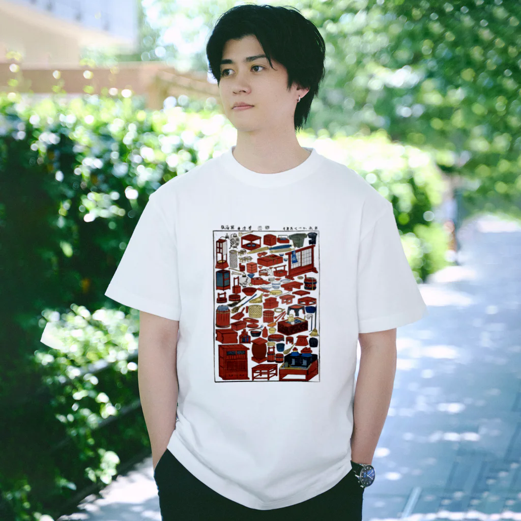 和もの雑貨 玉兎の新板かつて道具尽【浮世絵・おもちゃ絵】 Regular Fit T-Shirt
