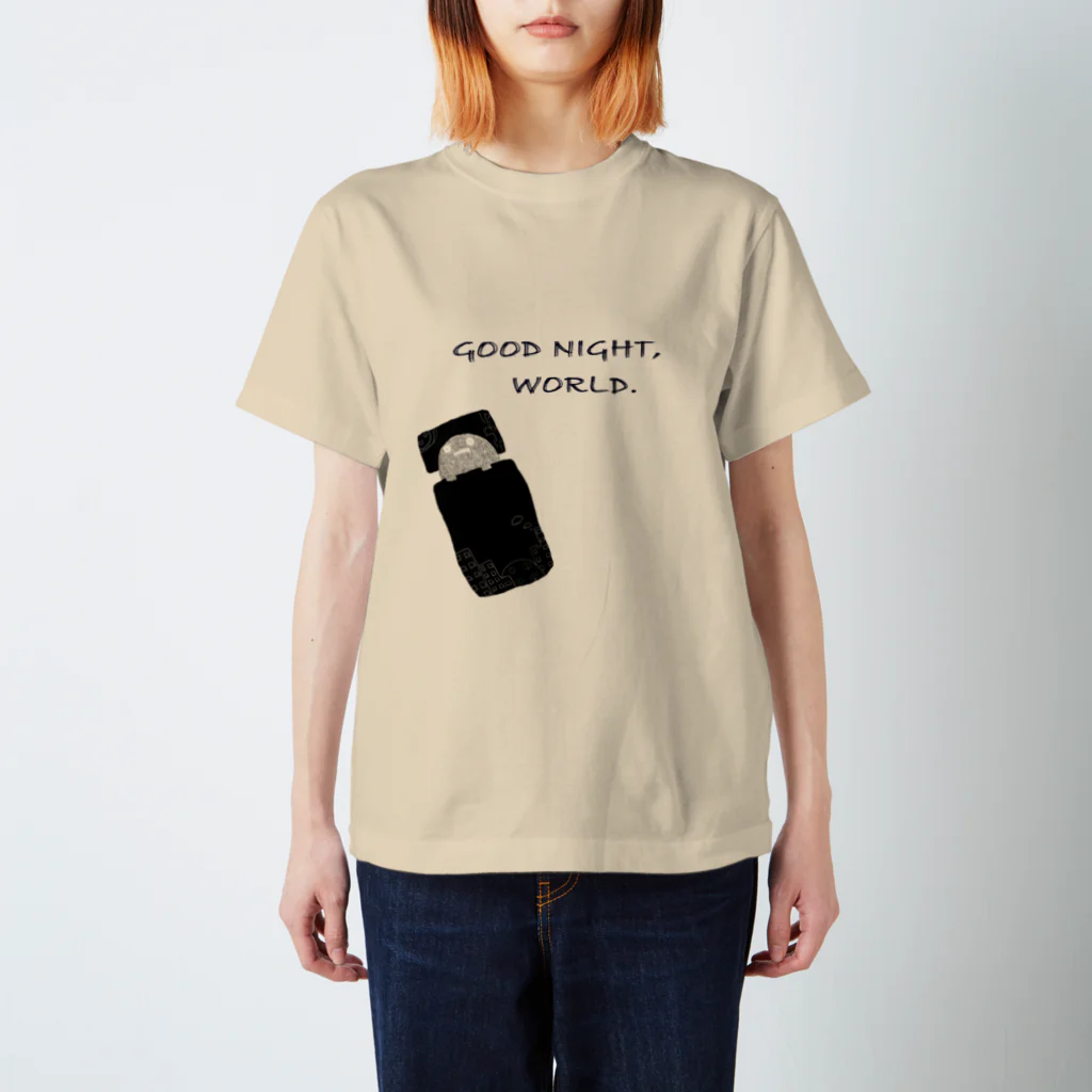 灰方のおやすみ世界Ｔ Regular Fit T-Shirt