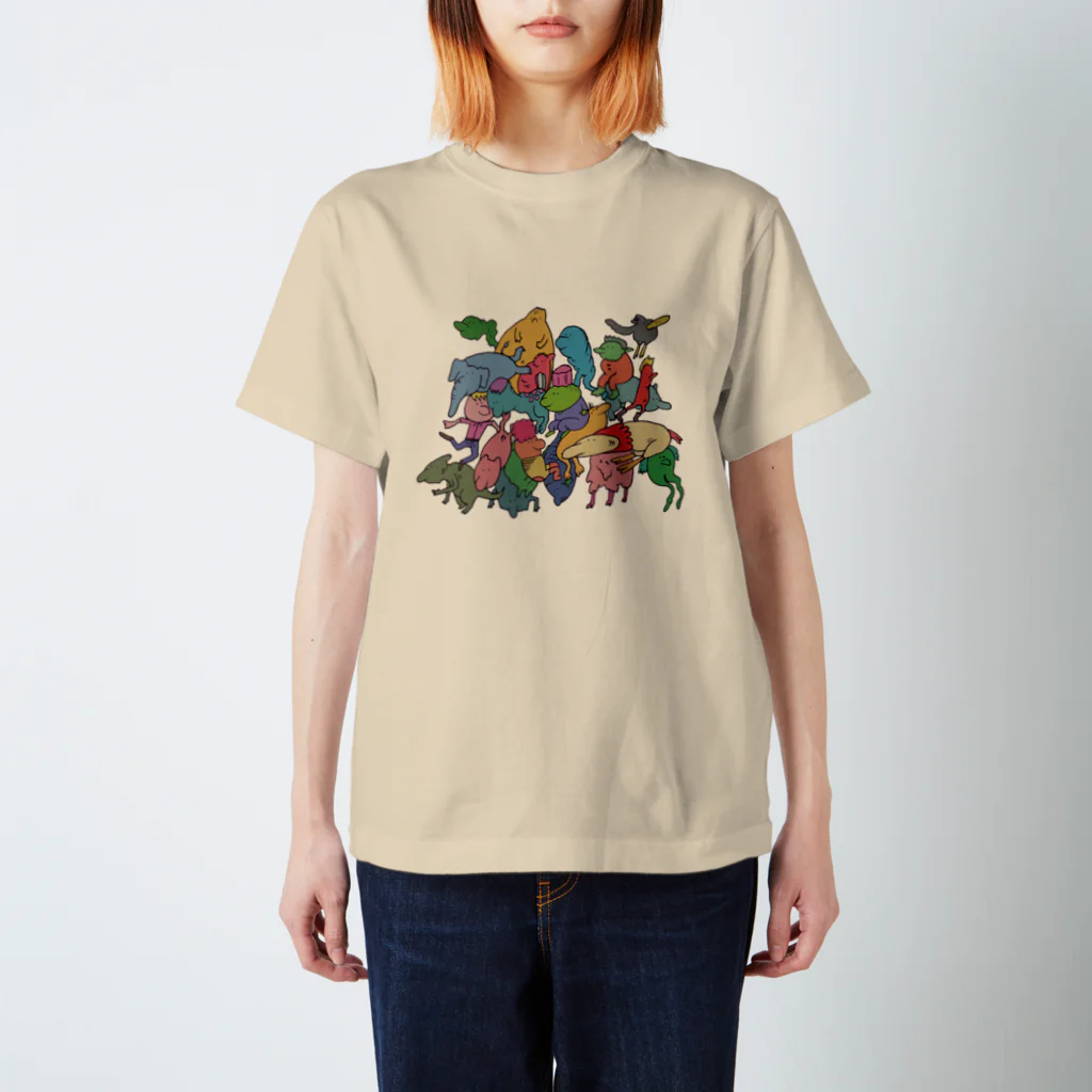 てんぷらQのみんな〜〜 Regular Fit T-Shirt