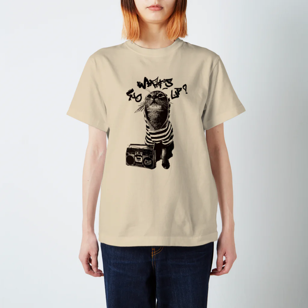 NobigaoのNobigao ヒップホップキャット Regular Fit T-Shirt