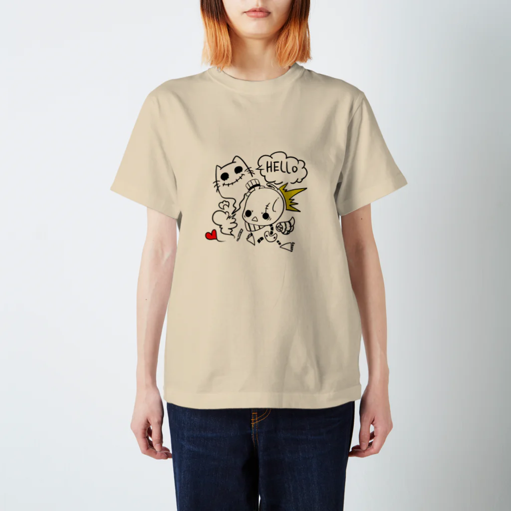 タバコのHELLO スタンダードTシャツ