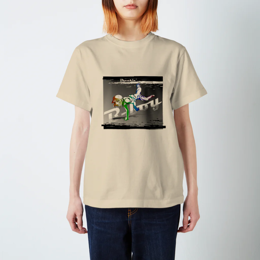 ハエポ・ハイジのB-boy スタンダードTシャツ