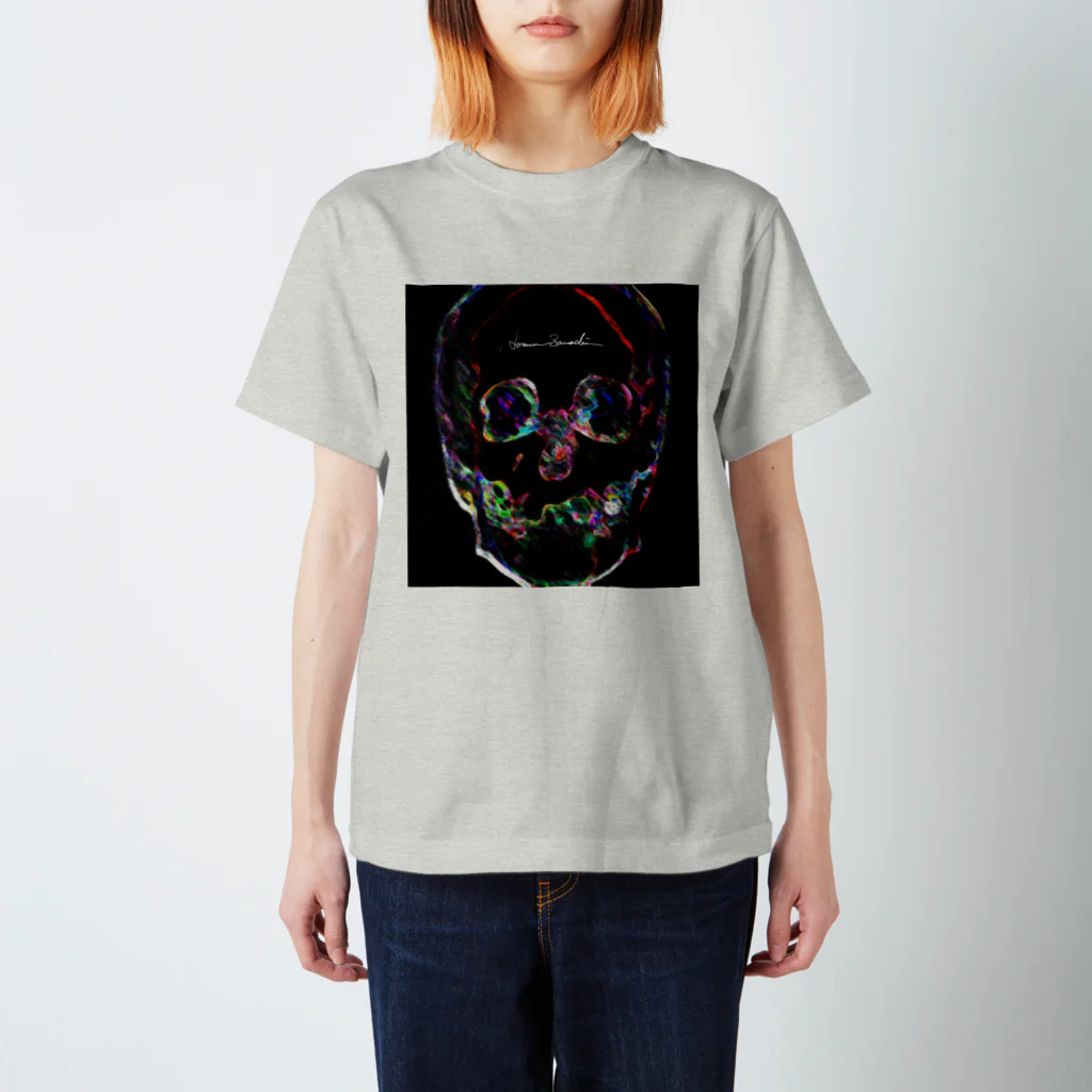 Akieem Zawadi's SHOPのBright Face スタンダードTシャツ