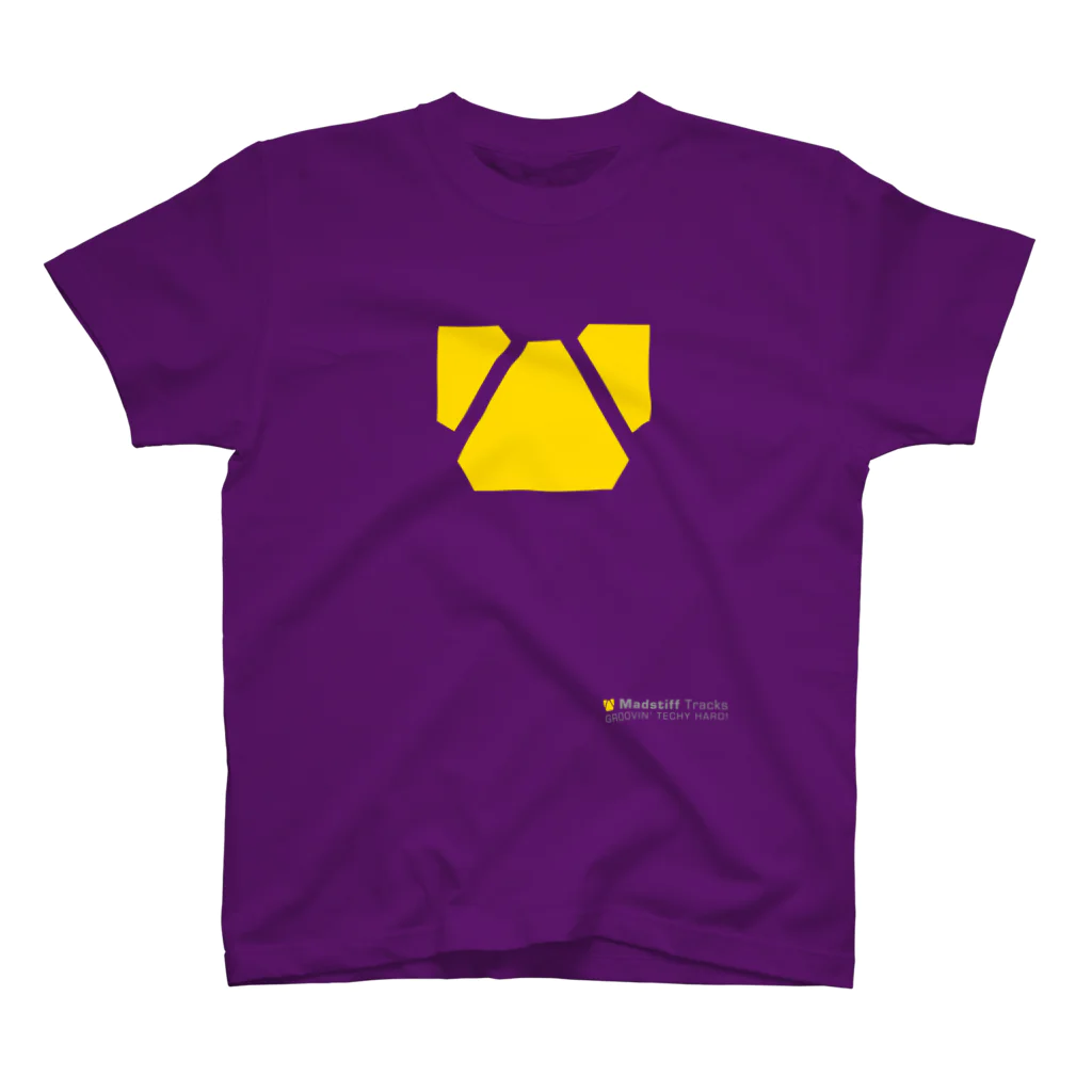 Madstiff TracksのMadstiff Tracks Logo 「CHILDREN'S MADNESS」 [Yellow] Regular Fit T-Shirt