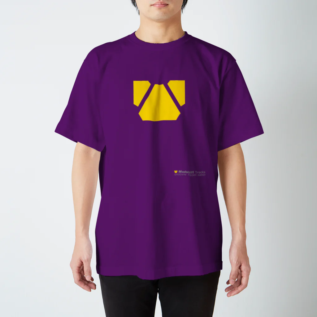 Madstiff TracksのMadstiff Tracks Logo 「CHILDREN'S MADNESS」 [Yellow] Regular Fit T-Shirt