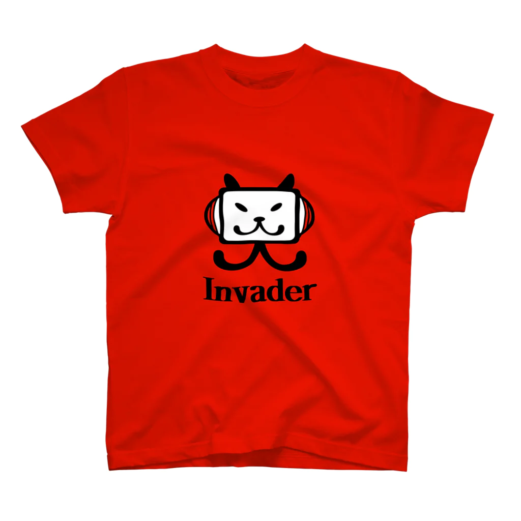 猫ノ背 のInvader Regular Fit T-Shirt