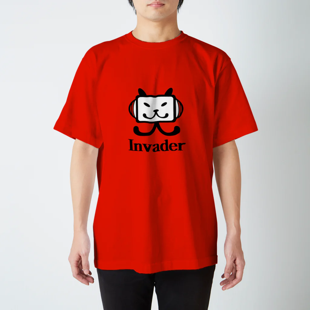 猫ノ背 のInvader Regular Fit T-Shirt