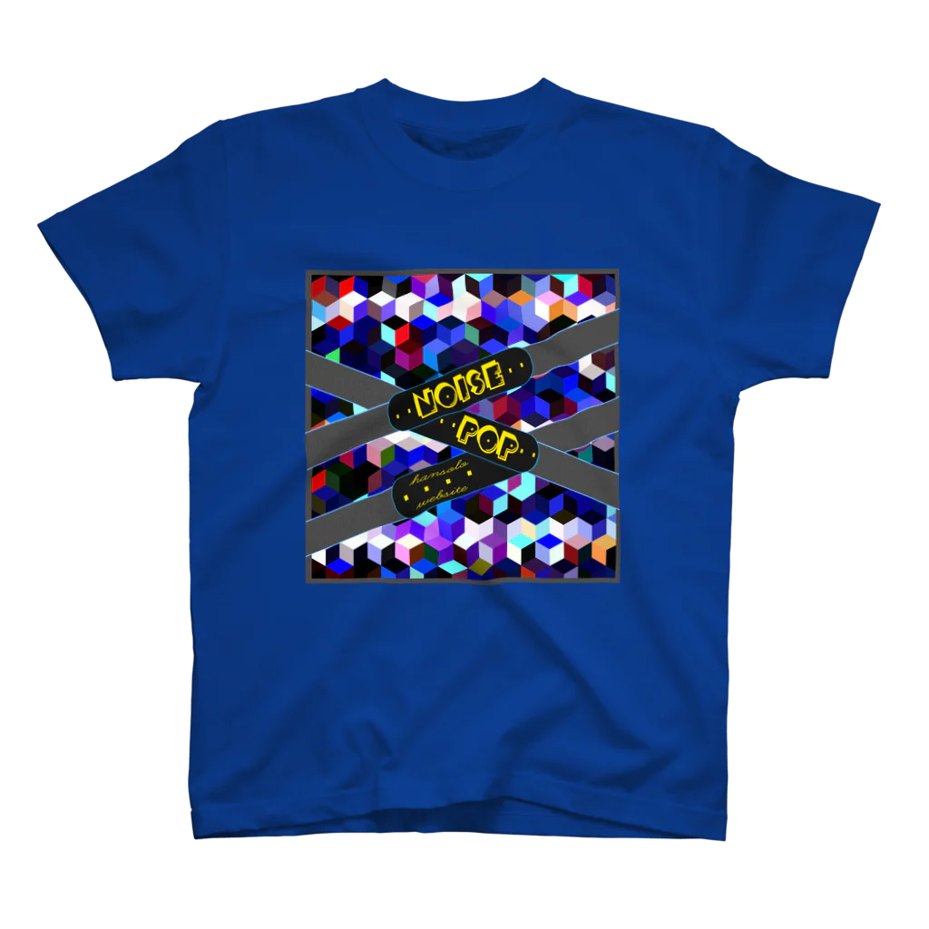 hansoloのwebsitemodel（blue） スタンダードTシャツ