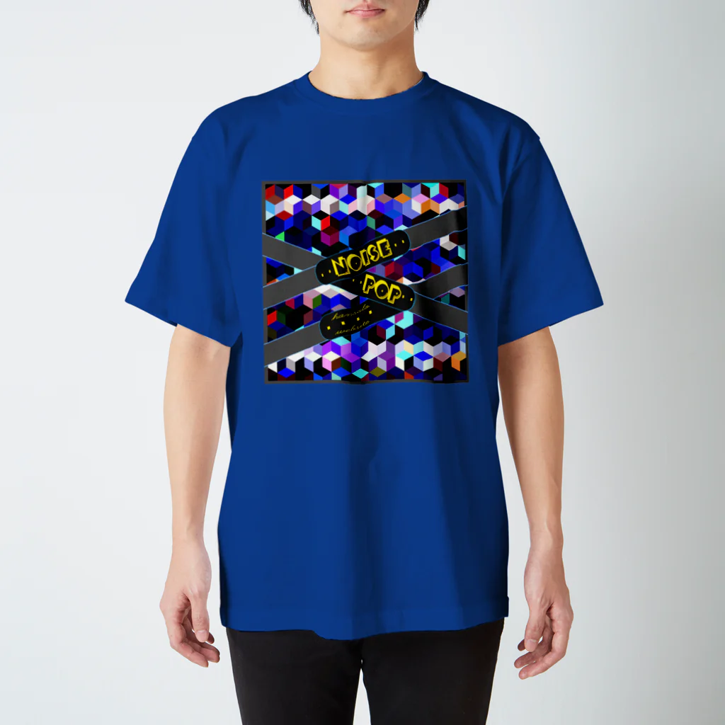 hansoloのwebsitemodel（blue） スタンダードTシャツ