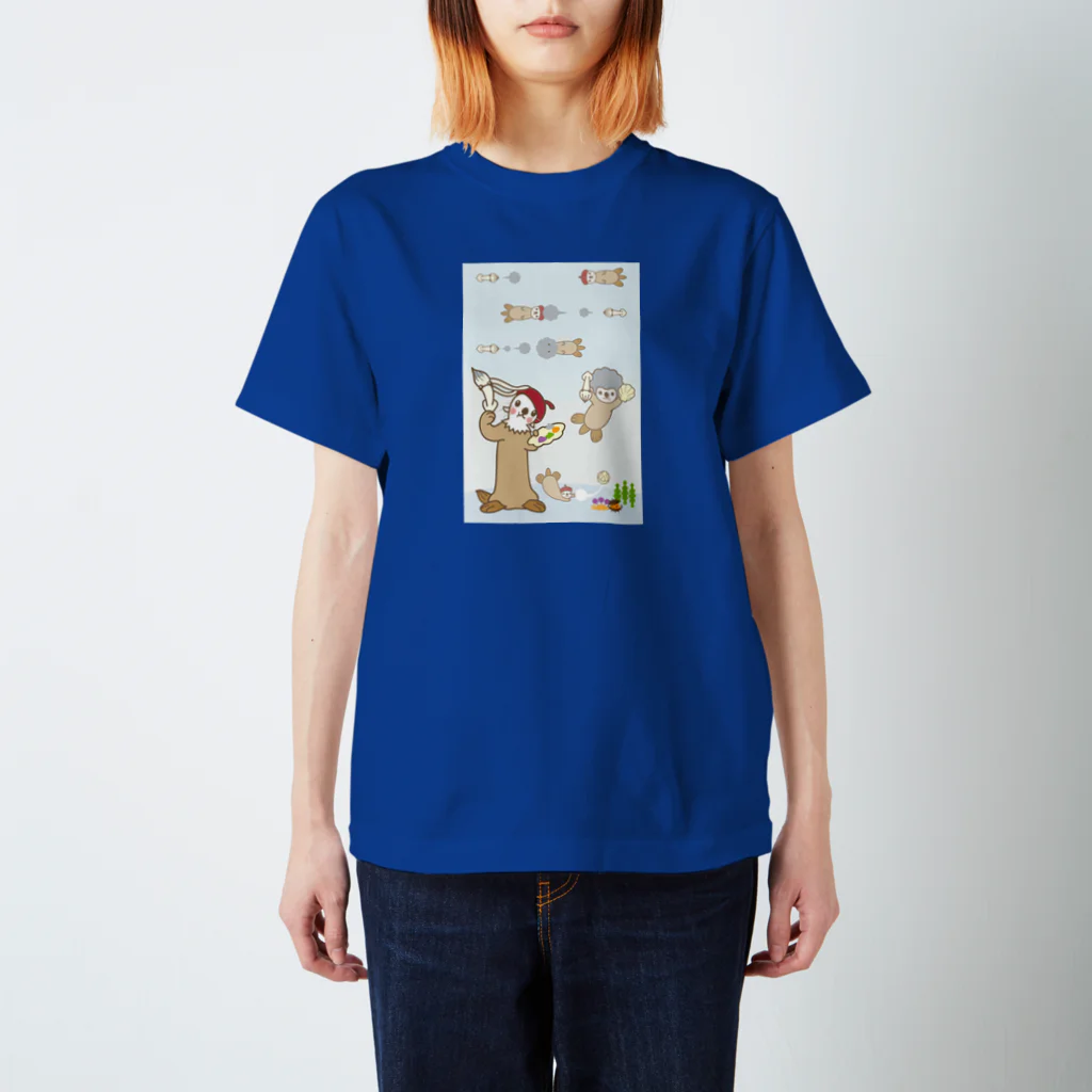 ザ・ワタナバッフルのラッコ＋画伯 Regular Fit T-Shirt