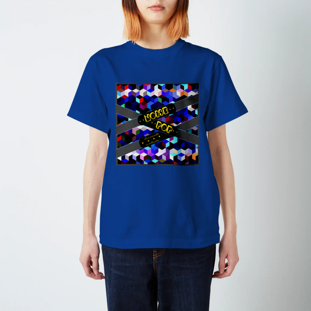 hansoloのwebsitemodel（blue） スタンダードTシャツ