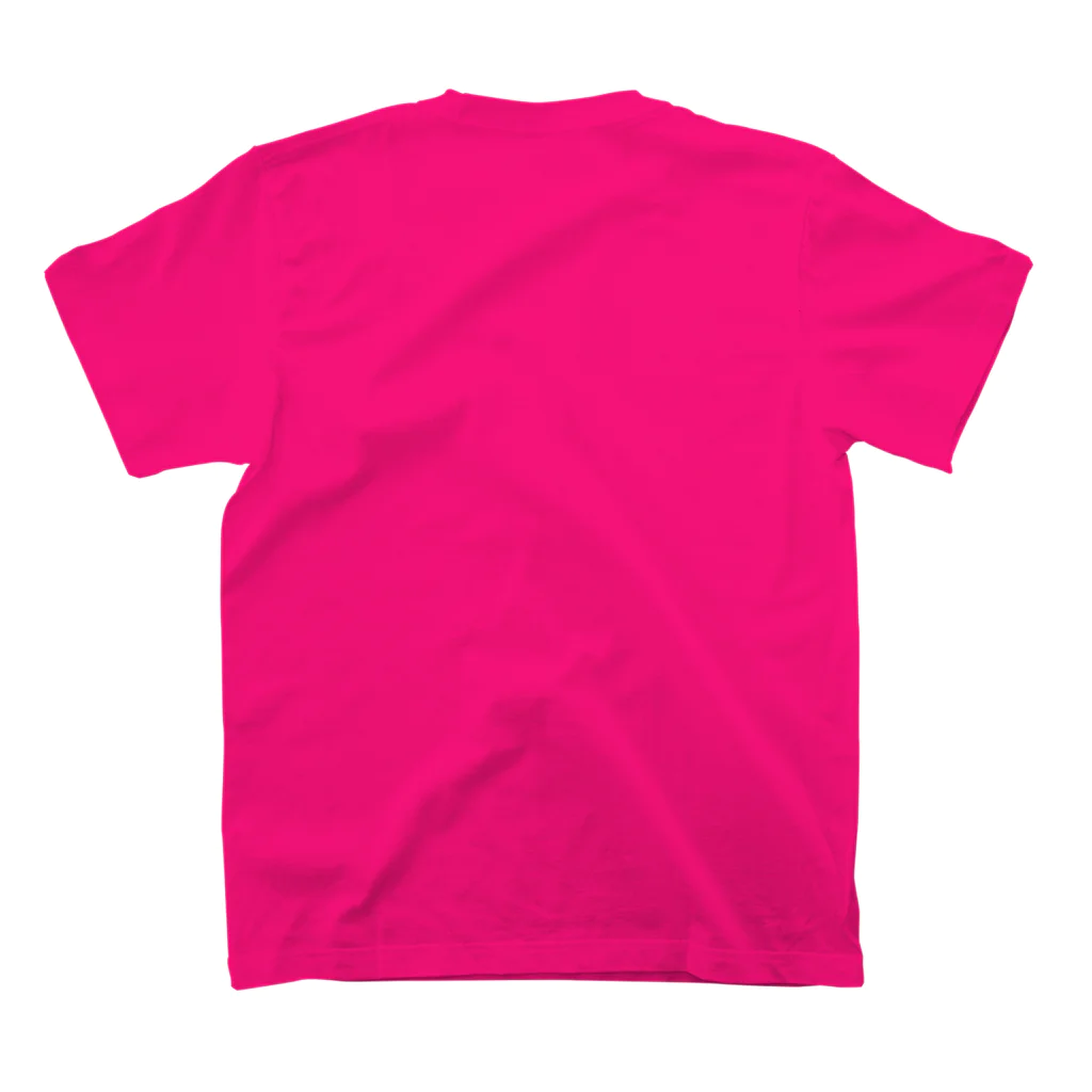 メバエマツモトのmebaelunch(magenta) スタンダードTシャツの裏面