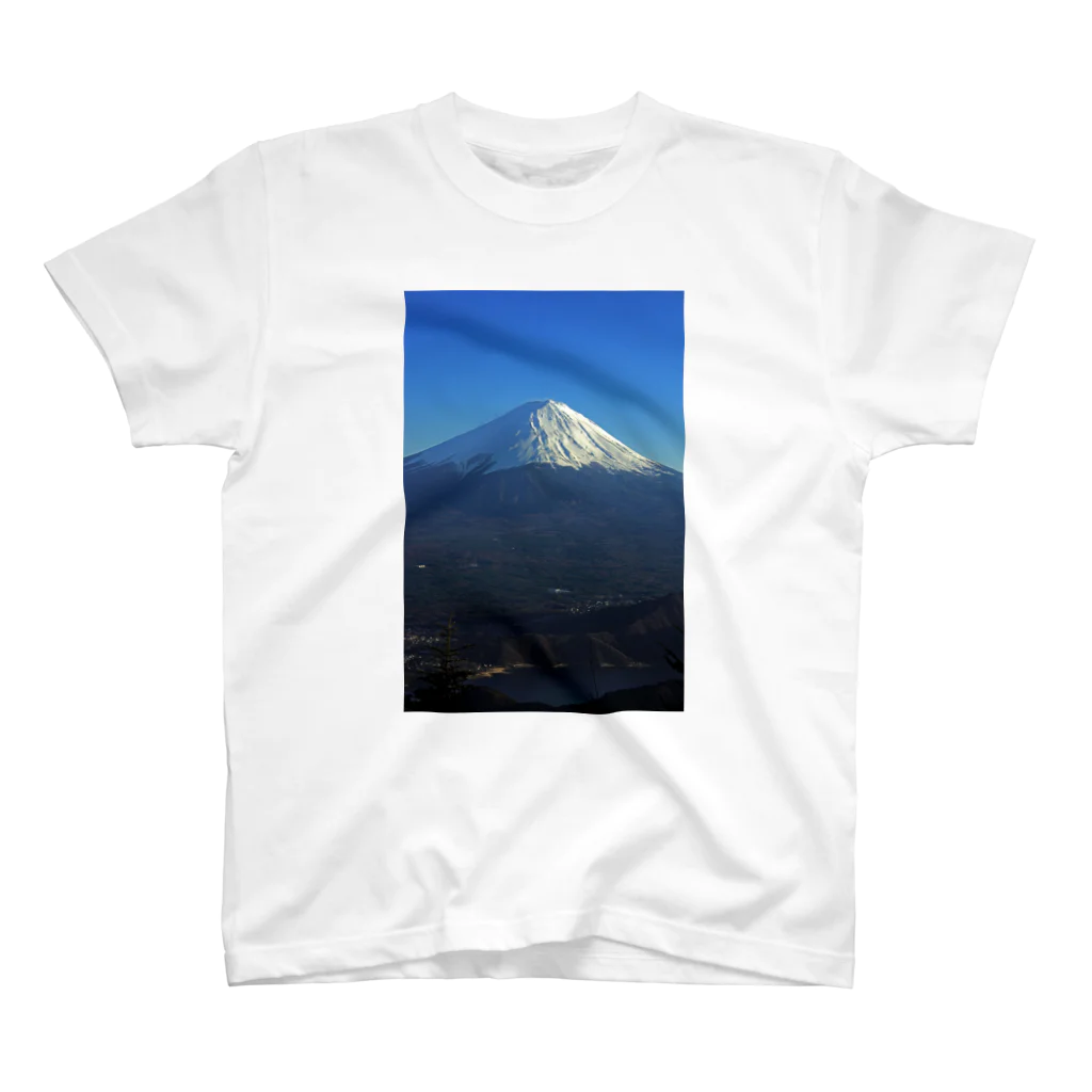 nigaoemanの富士山 スタンダードTシャツ