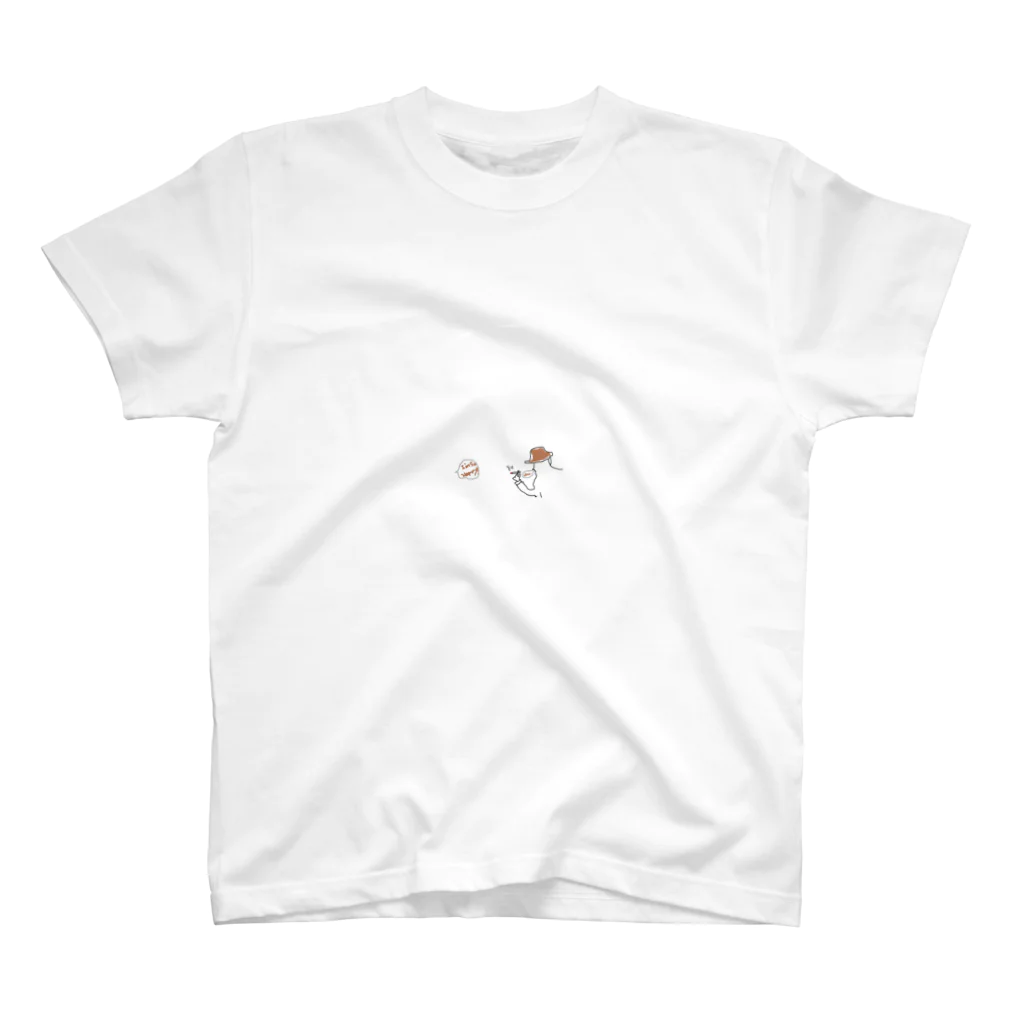 cafeモカの一息入れたい Regular Fit T-Shirt