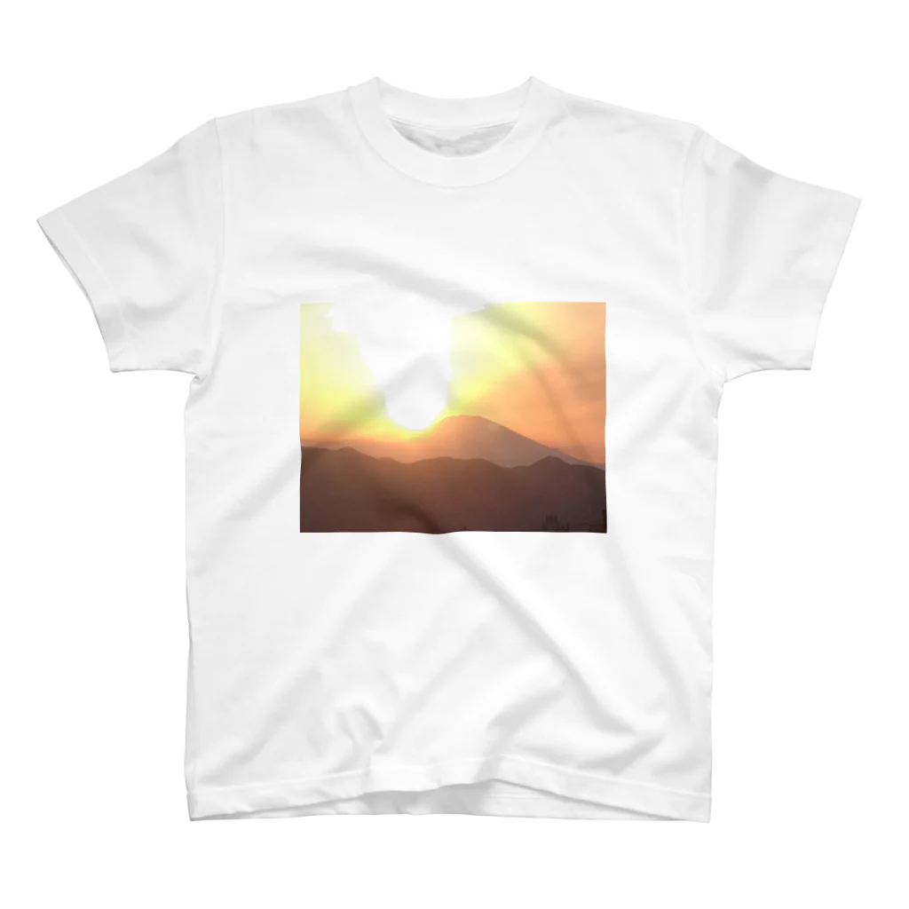 リッチの世界遺産、富士山の夕焼け！ Regular Fit T-Shirt