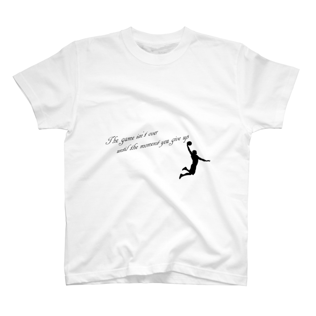 あきらめたらそこで試合終了ですよ Regular Fit T Shirt By Yusahana Suzuri