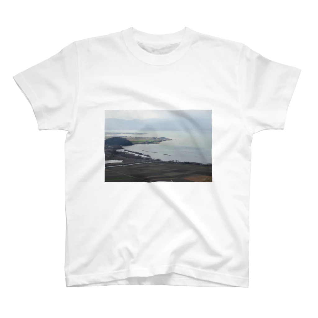 toshimitsu0405の琵琶湖風景vol１ スタンダードTシャツ