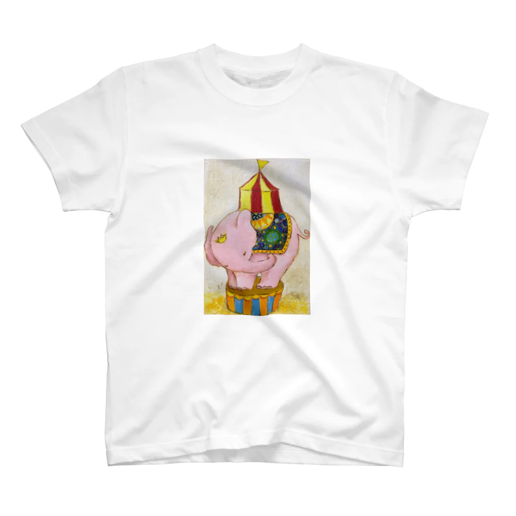 yuricoのサーカス子象の夢 スタンダードTシャツ