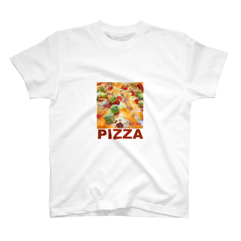 spring_treeのボクが食べたピザ スタンダードTシャツ